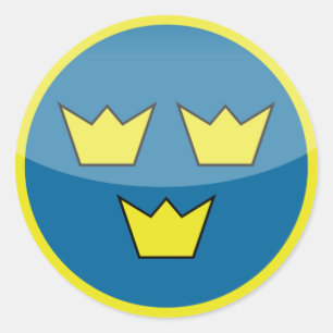 etiqueta do roundel da suecia