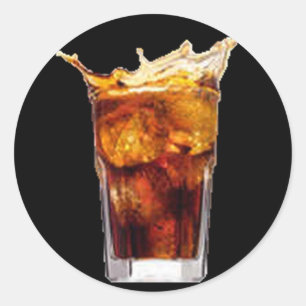 Etiqueta do rum & da cola