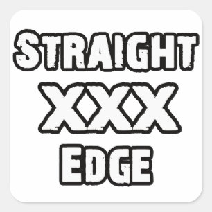Etiqueta do Straightedge