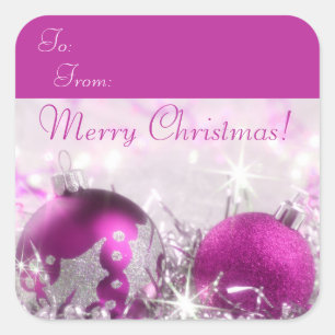Etiqueta do Tag do presente do Feliz Natal