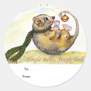 Etiqueta do Tag do presente do Natal