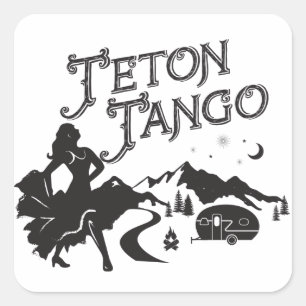 Etiqueta do tango de Teton