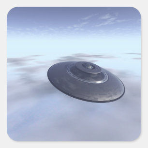 Etiqueta do UFO em vôo