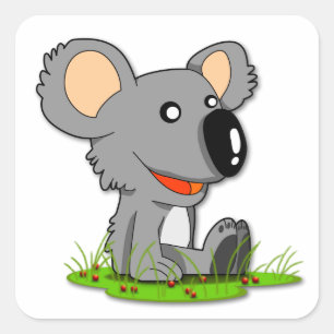 Etiqueta do urso de Koala