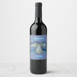 etiqueta do vinho da cauda da baleia