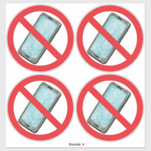 etiqueta do vinil de Anti-Smartphone