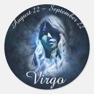 Etiqueta do Virgo do sinal do zodíaco