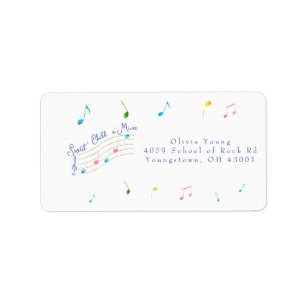 Etiqueta Doce Criança da Minha Música