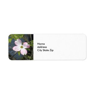 Etiqueta Dogwood Rosa 1483