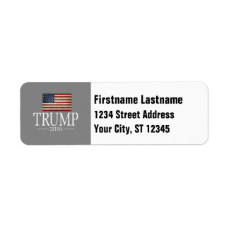 Etiqueta Donald Trump - presidente 2016