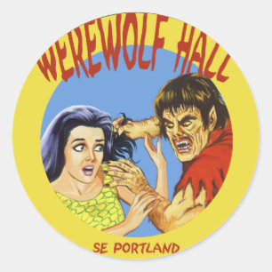 Etiqueta dos desenhos animados