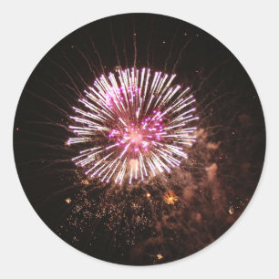 Etiqueta dos fogos-de-artifício