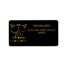 Dourada Glitter Feliz Natal, Papai Noel