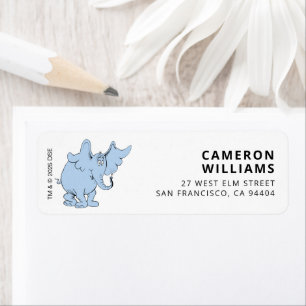 Etiqueta Dr. Seuss Character Confetti ANIVERSÁRIO DE CRIA