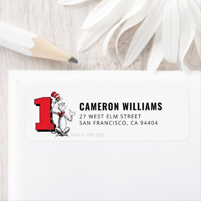 Etiqueta Dr. Seuss - Personagens | Aniversário Infantil (Insitu)