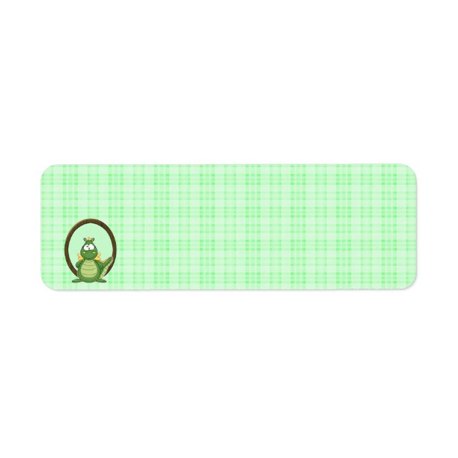 Etiqueta Dragão Verde (Frente)