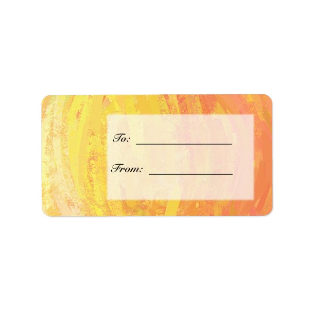 Etiqueta Dragões Olho Laranja e Monograma Negro (Frente)