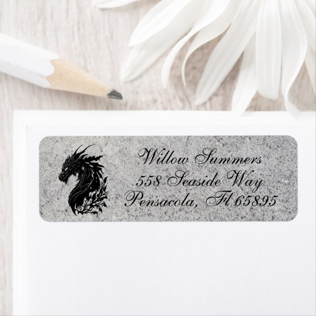 Etiqueta Dragon, Medieval (Insitu)