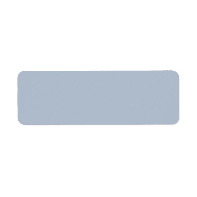 Etiqueta Dusty Blue (Frente)