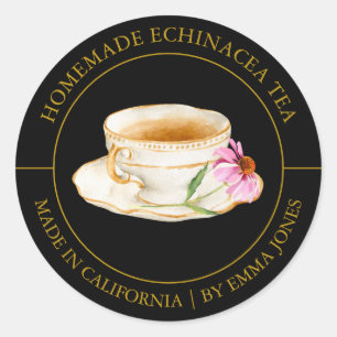 Etiqueta Echinacea Tea Modern