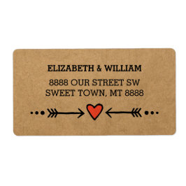 Etiqueta Edulcorantes Rosa e Setas Estilo Russo de País