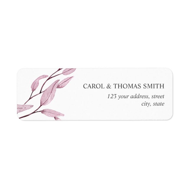 Etiqueta Eetal PINK | CASAMENTO PERSONALIZADO (Frente)