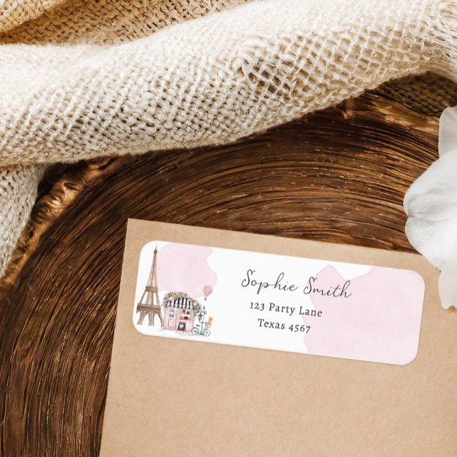 Etiqueta Ela Disse Oui Chá de panela Francês Parisiense (Criador carregado)