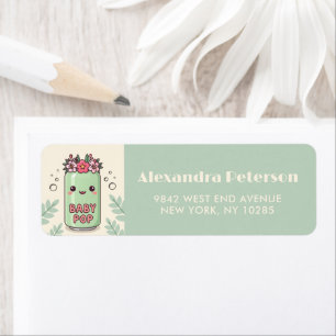 Etiqueta Ela Está Pronta Para Estourar Boho Floral Linda So