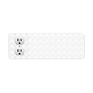 Etiqueta Electrical Plug Wall Outlet Fun Customize This