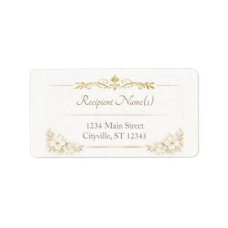 Etiqueta Elegant Address Labels – Personalized Mailing