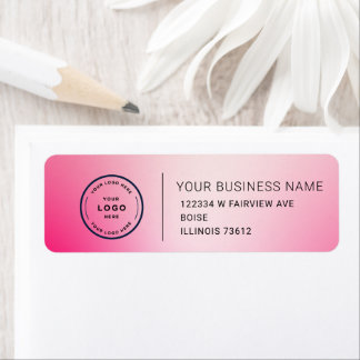 Etiqueta Elegant Custom Business Return Address Label