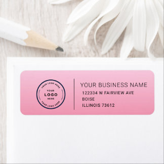 Etiqueta Elegant Custom Business Return Address Label