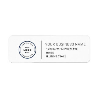 Etiqueta Elegant Custom Business Return Address Label