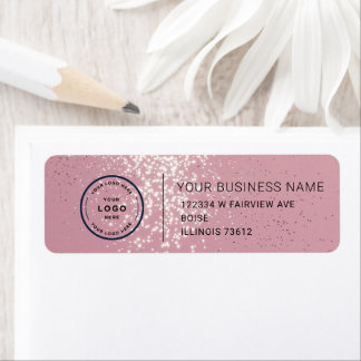 Etiqueta Elegant Custom Business Return Address Label