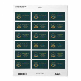 Etiqueta Elegant Minimalist Eid Mubarak Gift