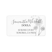 Elegante Birth Doula Ou Parteira Endereço De Retor