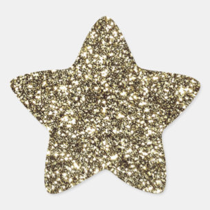 Etiqueta elegante da estrela do Natal do olhar