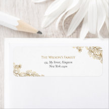 Elegante Dourado Mais Alegre Natal Feliz Natal