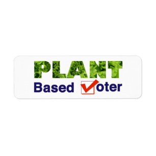 Etiqueta Eleitor Baseado em Planta