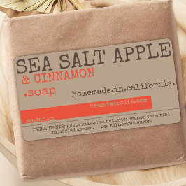 Etiqueta Embalagem do Produto de Sabão de Estilo Russo Mode