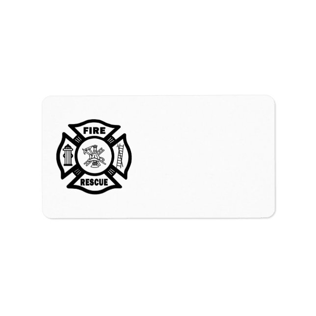 Etiqueta Emergência contra incêndio (Frente)