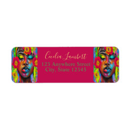 Etiqueta Encontrei O Meu Endereço De Retorno De Paz