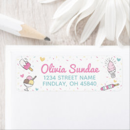 Etiqueta Endereço da Festa de aniversário de Celebração do 