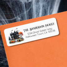 Endereço da Festa de Halloween