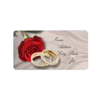 Etiqueta Endereço de casamento
