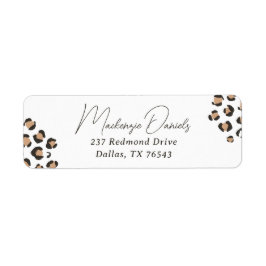 Etiqueta Endereço de Devolução de Aniversário para Impressã