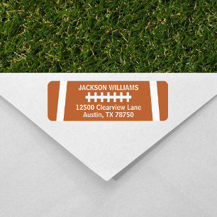 Etiqueta Endereço de devolução de esportes personalizados d