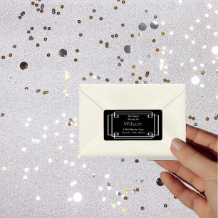 Etiqueta Endereço de devolução de Gay de dois grupos