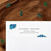 Endereço de Devolução de RSVP de Casamento Hortêns