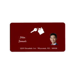 Etiqueta Endereço de Devolução do Agente Imobiliário Profis